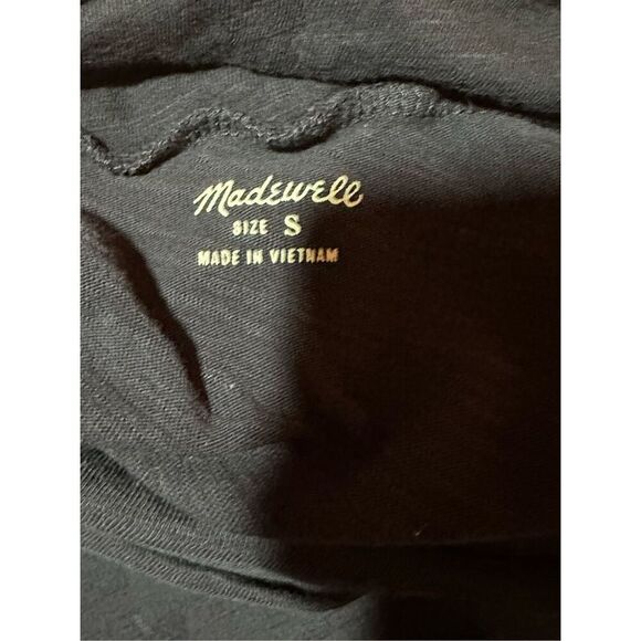 Madewell Whisper Cotton Turtleneck Sz Small black - Picture 5 of 9